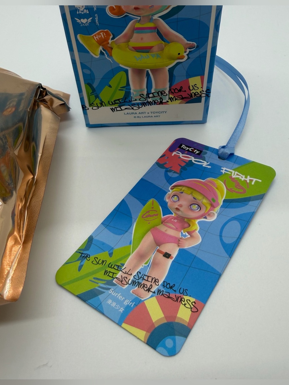 Laura Pool‎ Fight Series Confirmed Surfer Girl Vinyl Figure